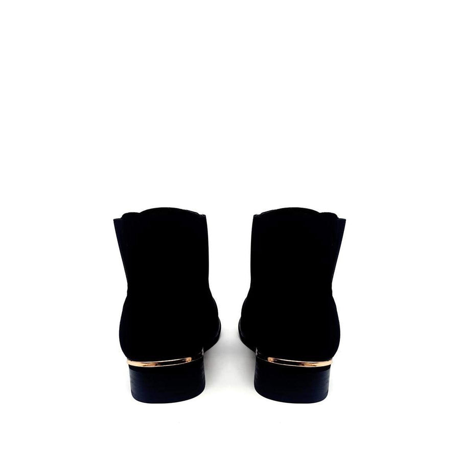 BLACK SUEDETTE