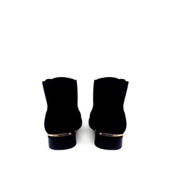 BLACK SUEDETTE