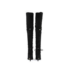 BLACK SUEDETTE