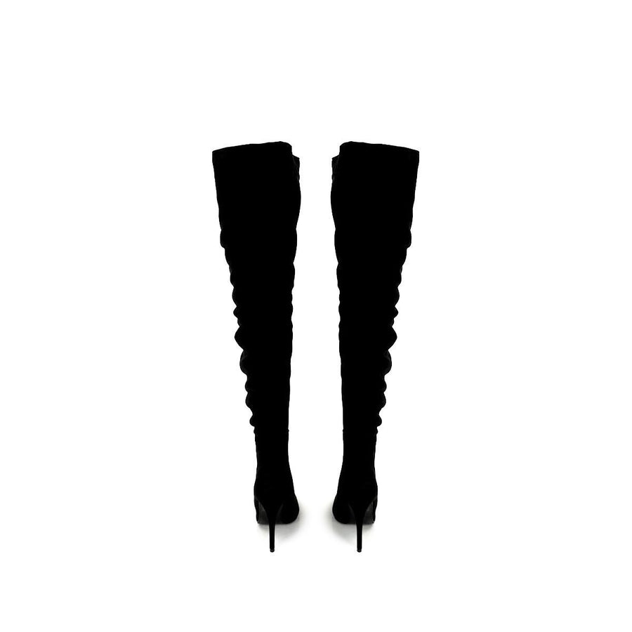 BLACK SUEDETTE