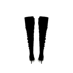BLACK SUEDETTE