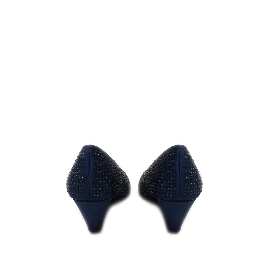 NAVY SATIN