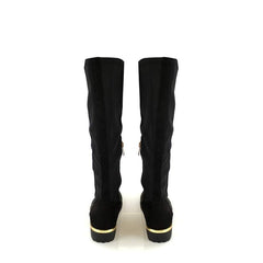 BLACK SUEDETTE