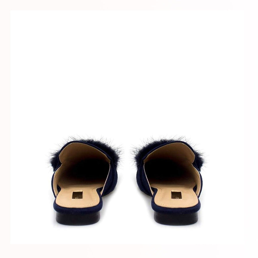 NAVY SUEDETTE