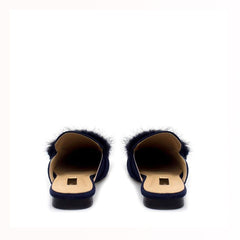 NAVY SUEDETTE