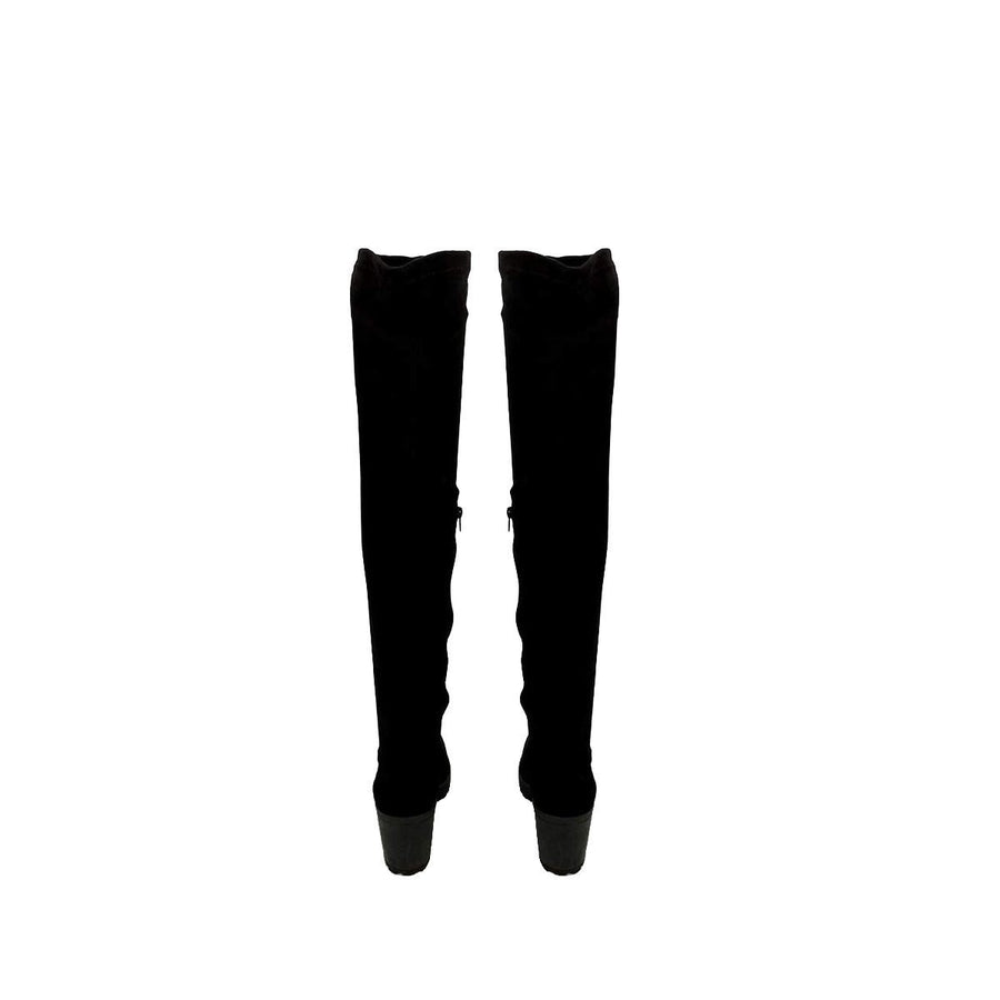 BLACK SUEDETTE