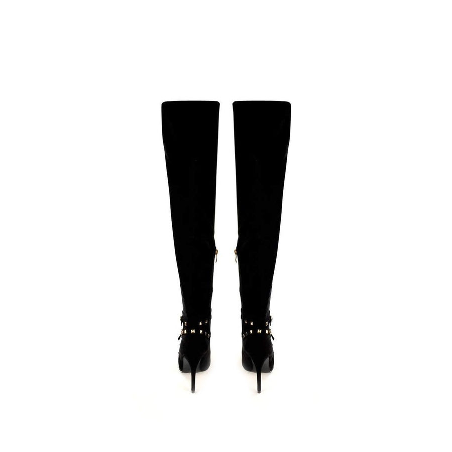 BLACK SUEDETTE