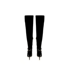 BLACK SUEDETTE