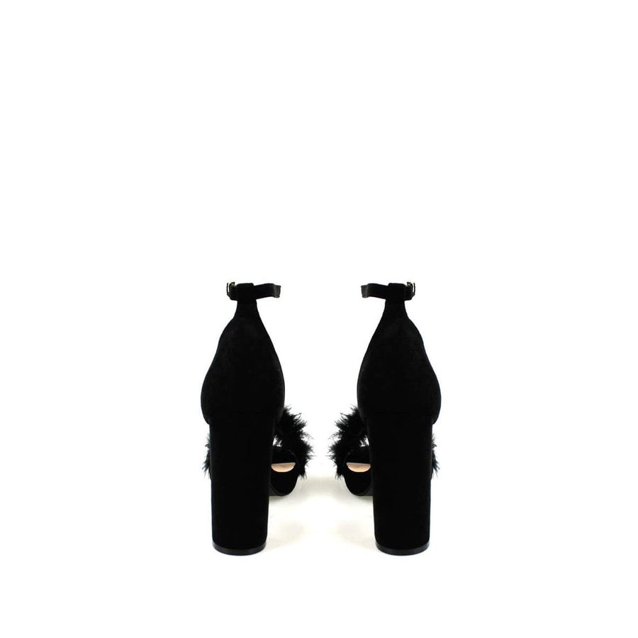BLACK SUEDETTE
