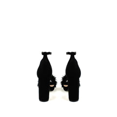 BLACK SUEDETTE