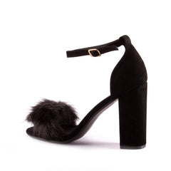 BLACK SUEDETTE