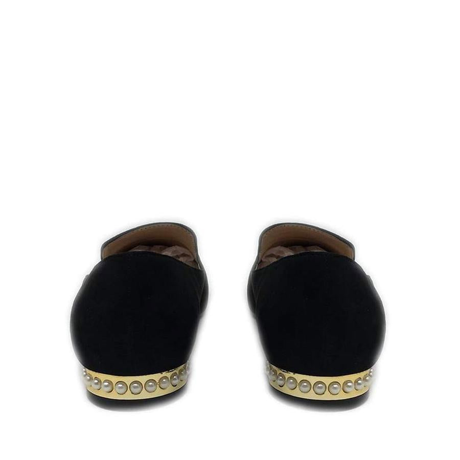 Fayah pearl detail heel loafer
