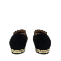 Fayah pearl detail heel loafer