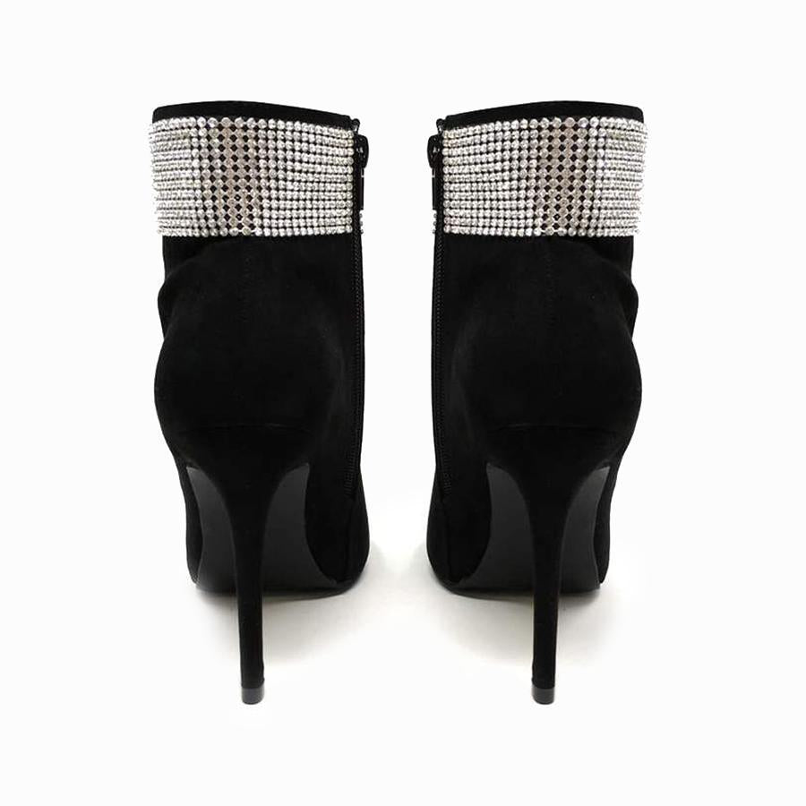 BLACK SUEDETTE