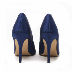 NAVY SATIN
