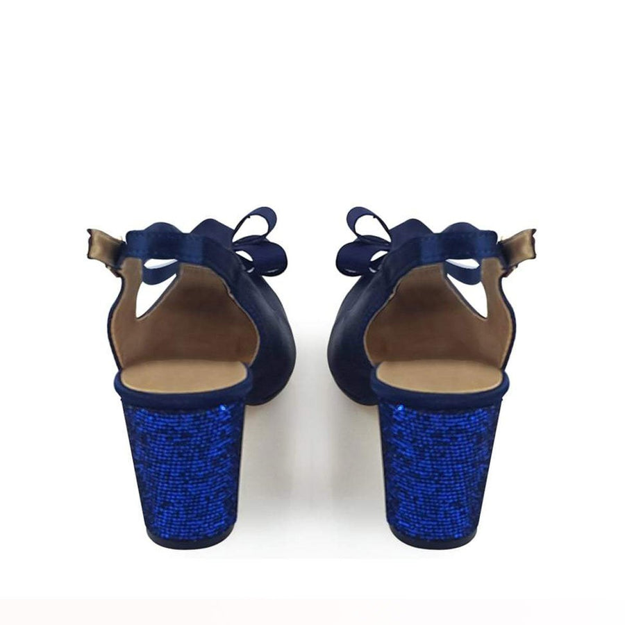 NAVY SATIN