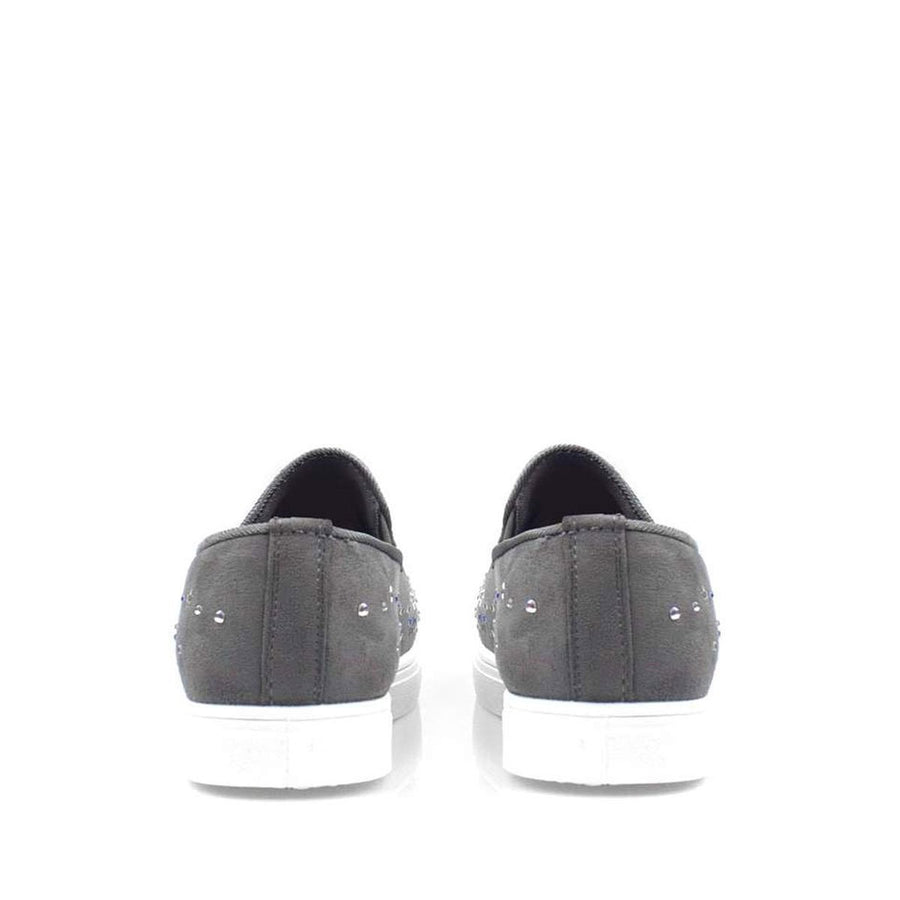 GREY SUEDETTE