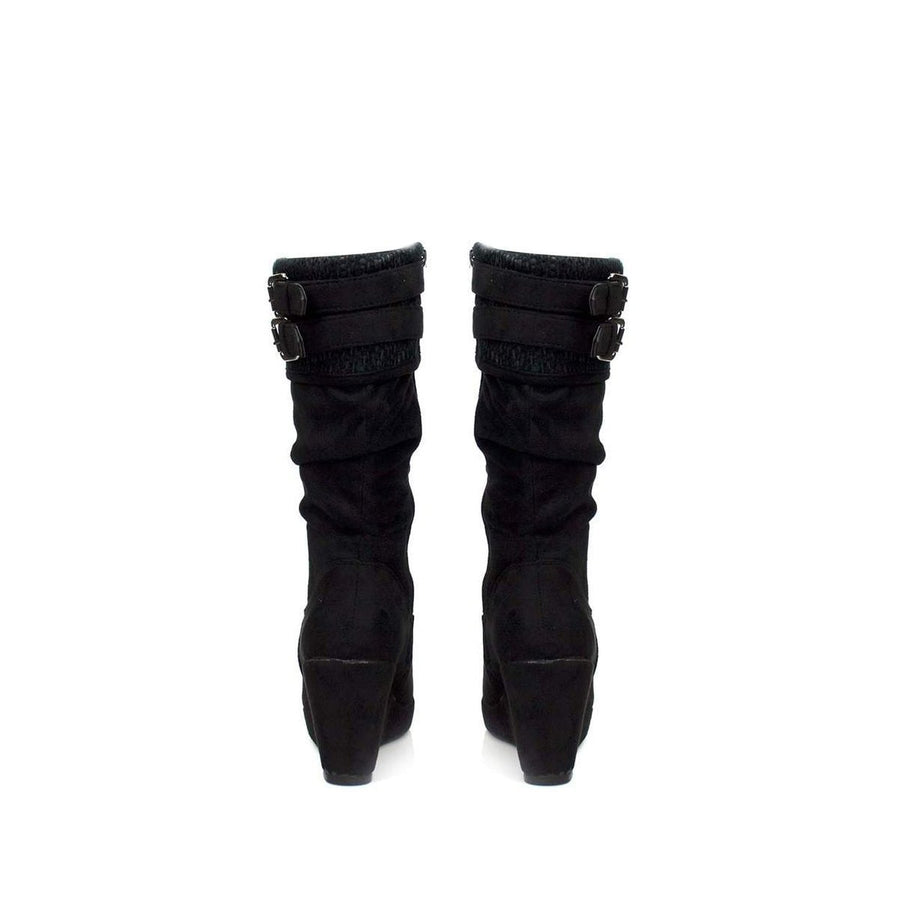 BLACK SUEDETTE