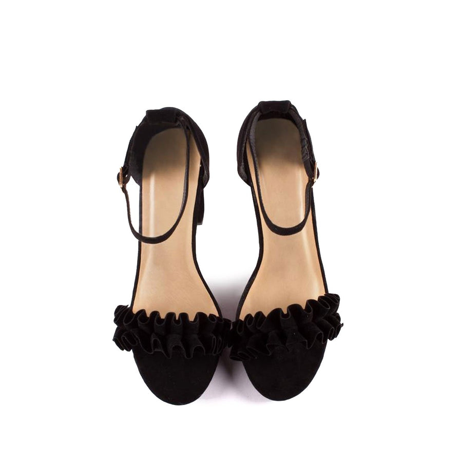 BLACK SUEDETTE