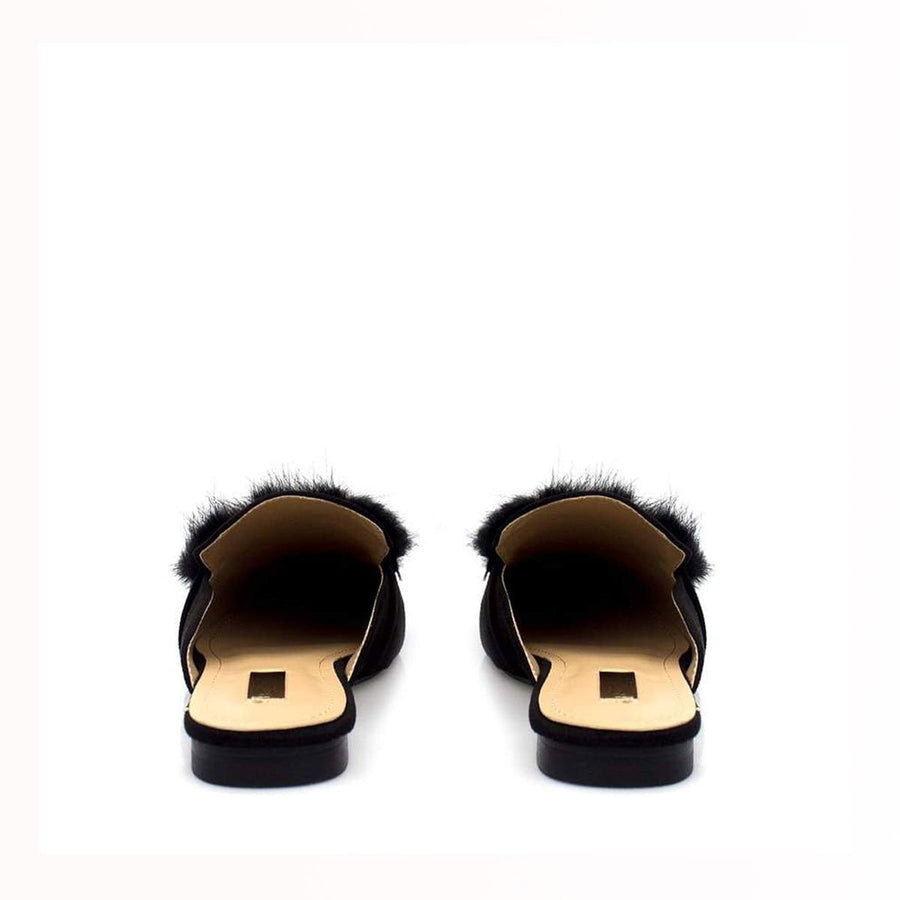 BLACK SUEDETTE