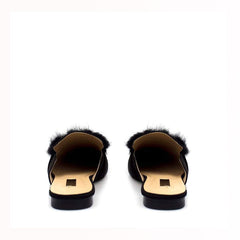BLACK SUEDETTE