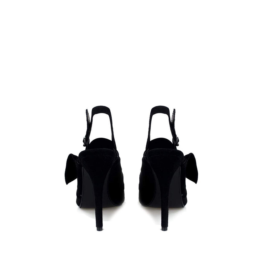 BLACK SUEDETTE