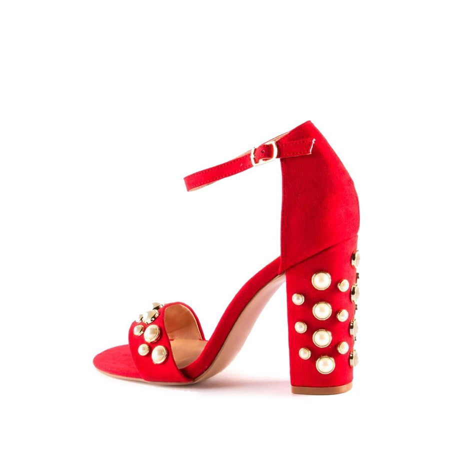 RED SUEDE
