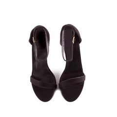 BLACK SUEDETTE