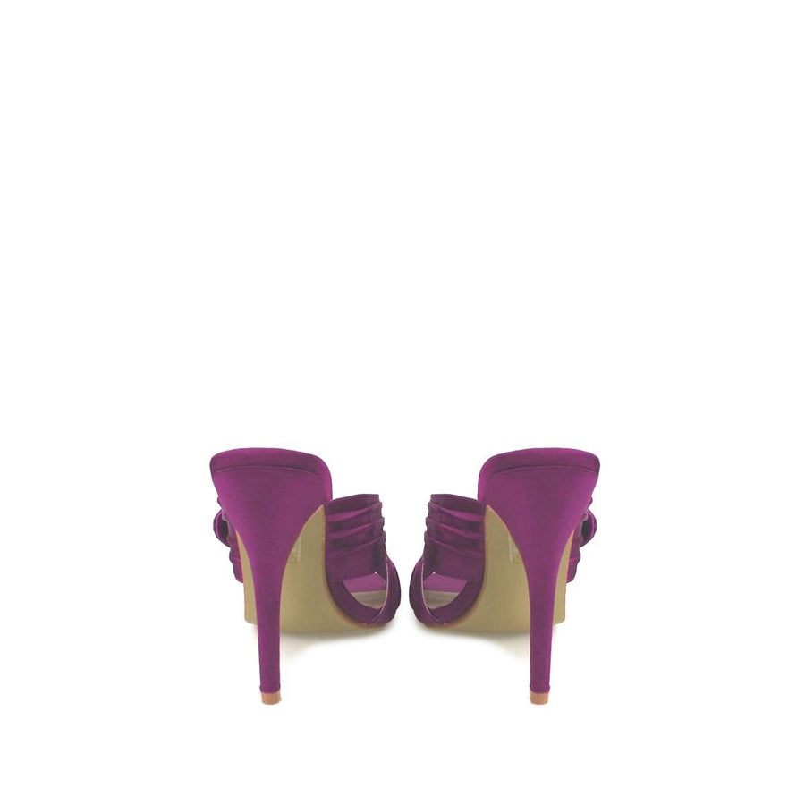 PURPLE SATIN