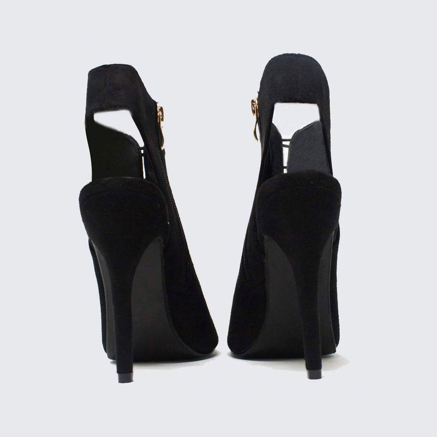 BLACK SUEDETTE