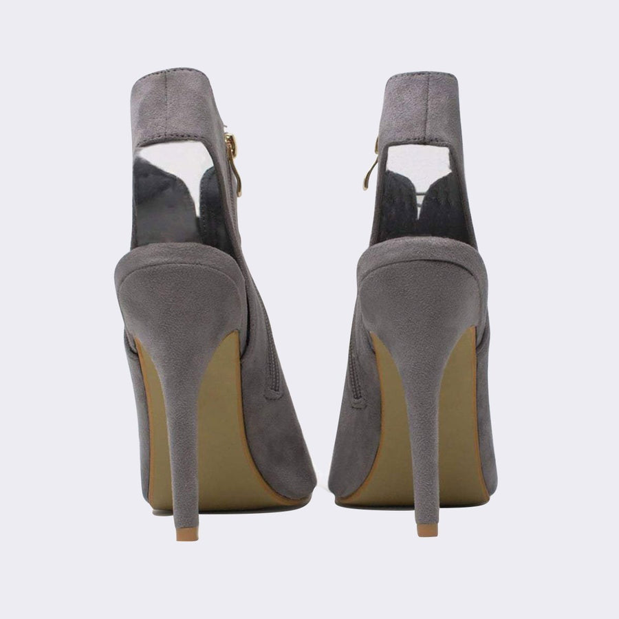 Marshella cut out lace detail ankle boot