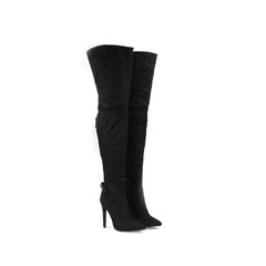 BLACK SUEDETTE