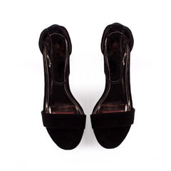 BLACK SUEDETTE