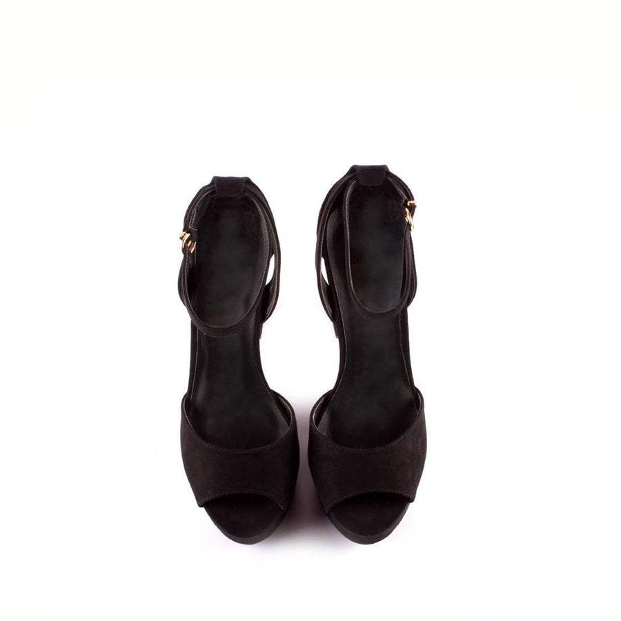 BLACK SUEDETTE