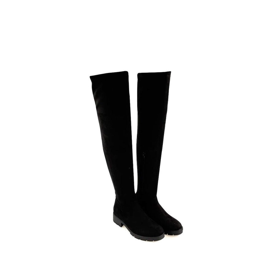 BLACK SUEDETTE