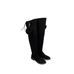 BLACK SUEDETTE