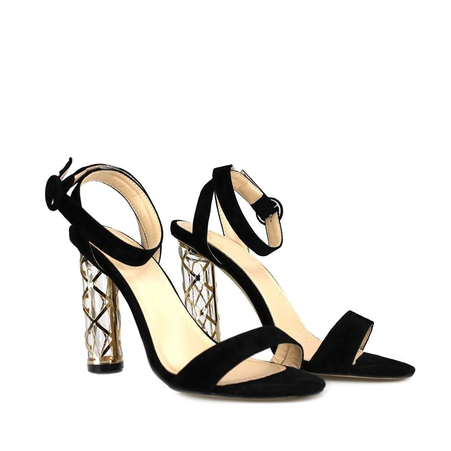 BLACK SUEDETTE