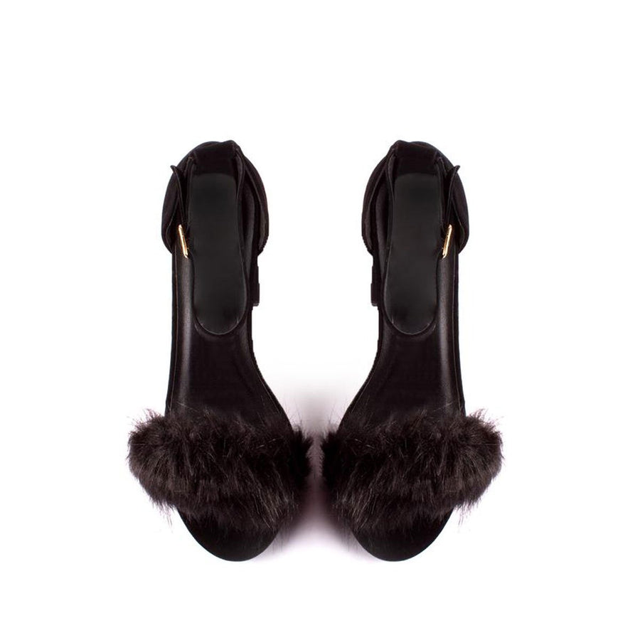 BLACK SUEDETTE