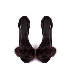 BLACK SUEDETTE