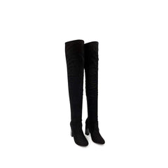 BLACK SUEDETTE