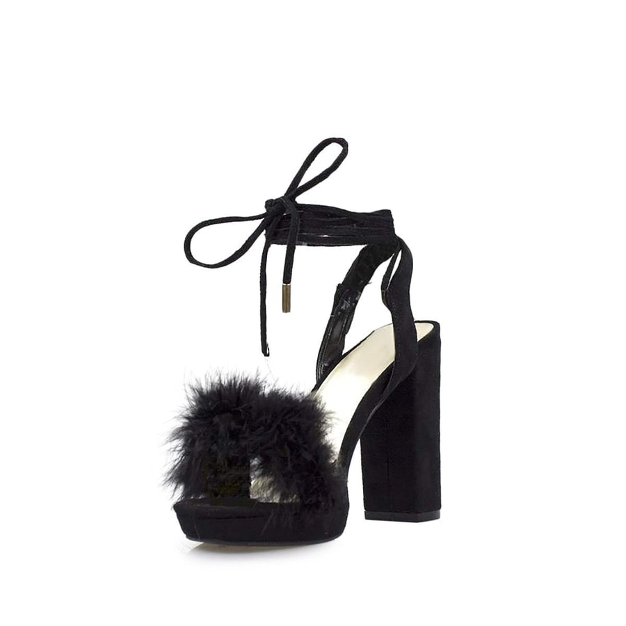 BLACK SUEDETTE