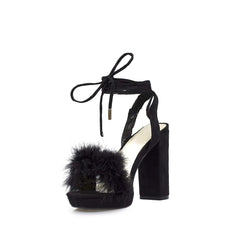 BLACK SUEDETTE