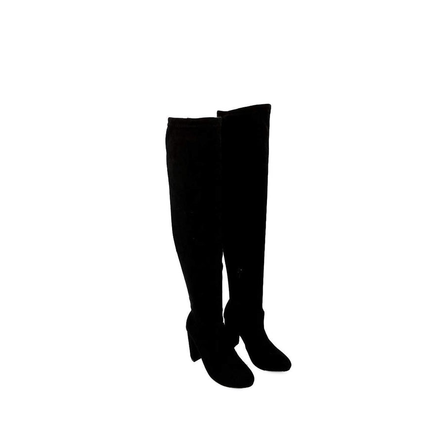 BLACK SUEDETTE