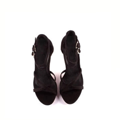 BLACK SUEDETTE