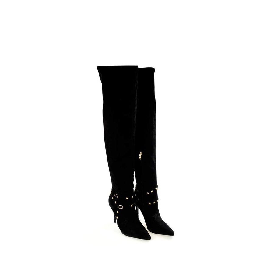 BLACK SUEDETTE