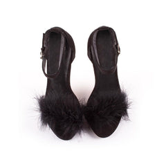 BLACK SUEDETTE