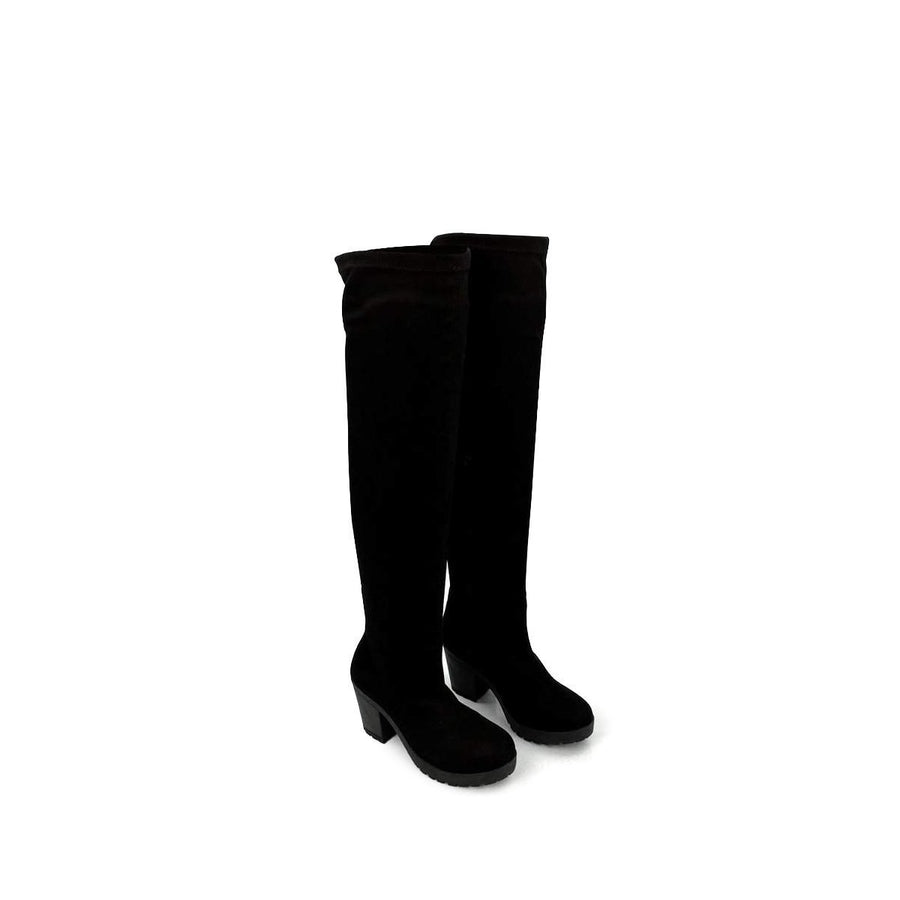 BLACK SUEDETTE