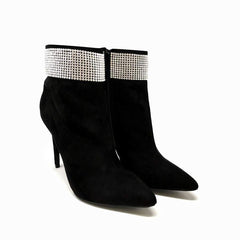 BLACK SUEDETTE