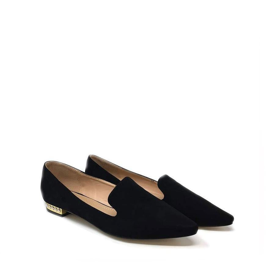 BLACK SUEDETTE