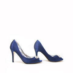 NAVY SATIN